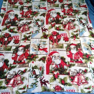 Vintage Themed Christmas Blanket